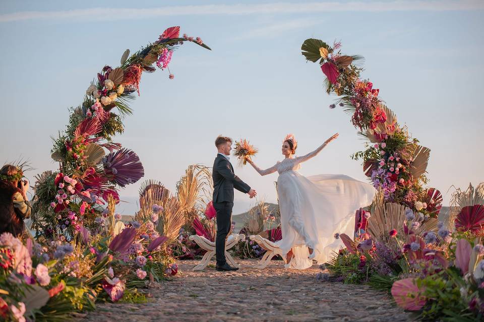 Jet Privado Para Una Boda De Ensueño En Un Lugar De Cuento De Hadas