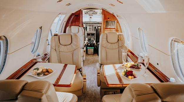 Regálese El Lujo De Un Jet Privado Para Sus Vacaciones