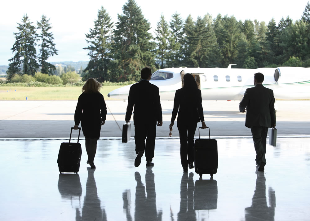 Seguro Y Eficaz El Avión Privado Como Herramienta De Trabajo